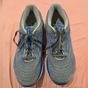Brooks Men's‎ Gray and Blue Running Shoes
